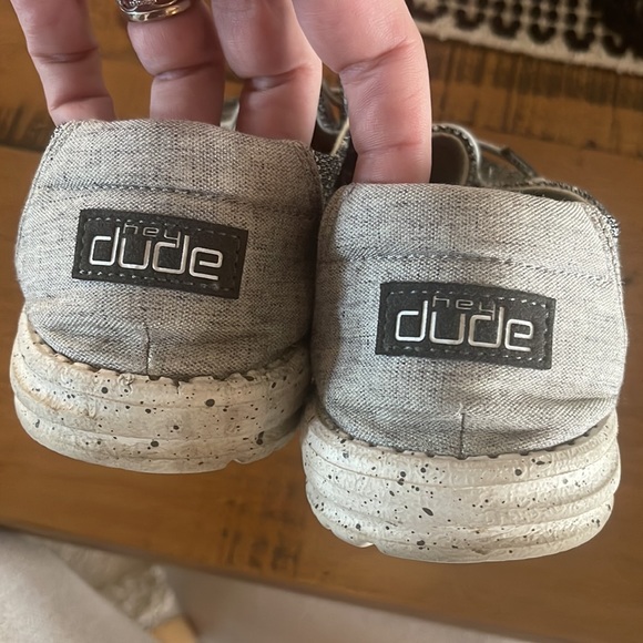 Grey Wendy Hey Dudes 🖤 size 10 - Picture 2 of 6